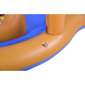 Centro de recreación de piscinas de PVC inflable con diapositiva